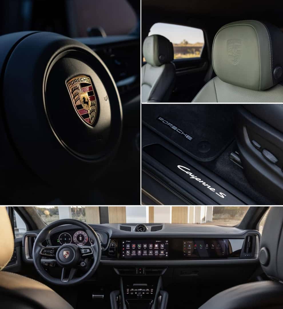 Range Rover Sport vs. Porsche Cayenne: Interior