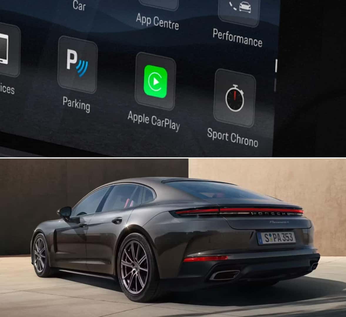 Porsche Panamera Models With Apple CarPlay®
