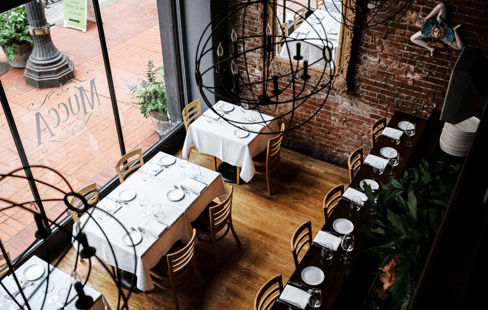 Mucca Osteria Dining Room