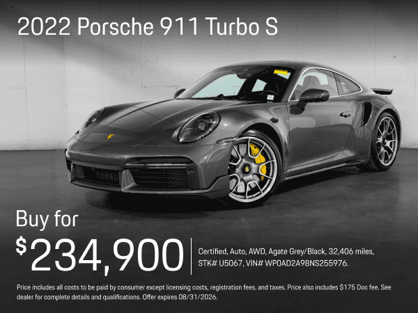 2022 911 Turbo S