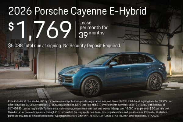2026 Cayenne E-Hybrid