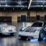 Porsche 75th Anniversary Retro to Future Two Vehicles