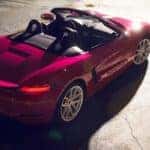 2024 Porsche 718 Boxster convertible in red