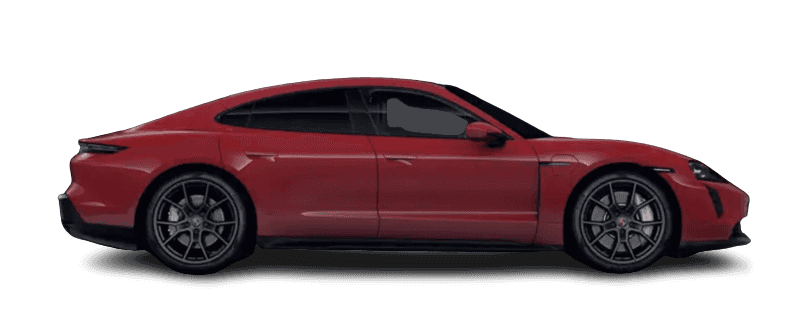 Porsche Taycan GTS- exterior red