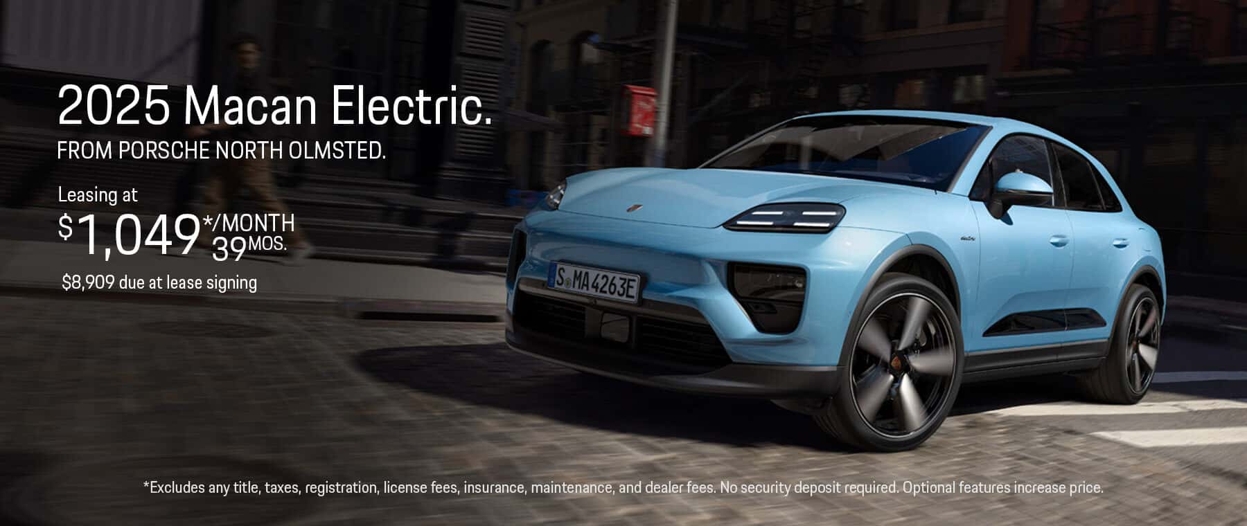 Lease 2025 Macan Electric from Porsche North Olmsted