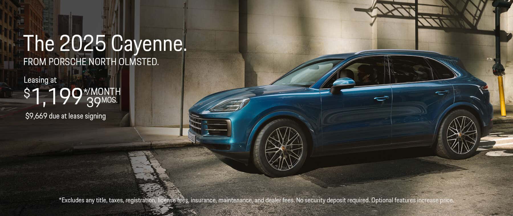 Lease 2025 Cayenne from Porsche North Olmsted