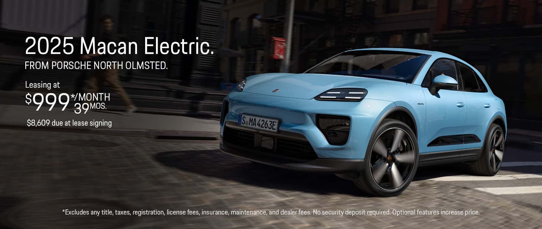 Lease 2025 Macan Electric from Porsche North Olmsted