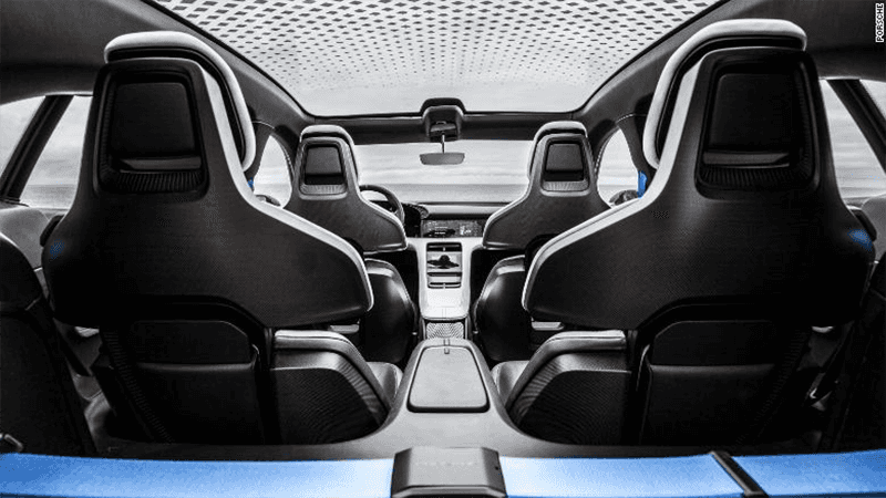 2020 Porsche Taycan Interior