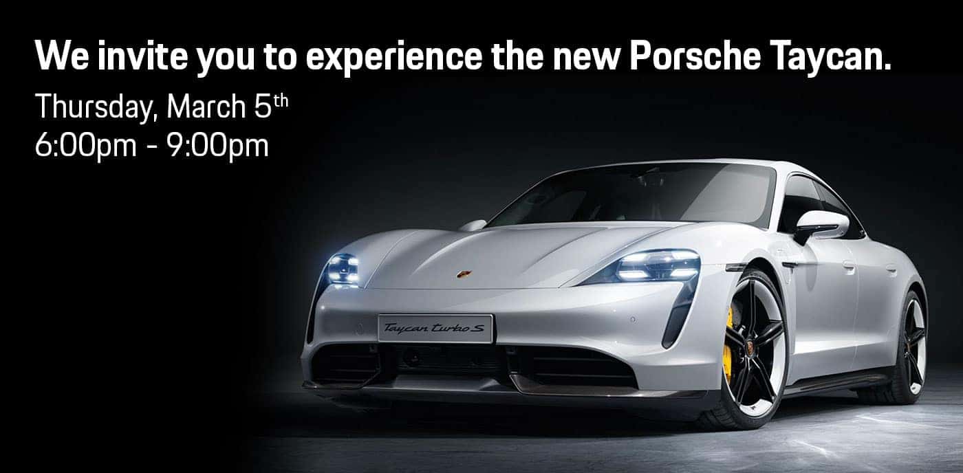 Celebrate at the Taycan Launch Event with Sewickley Porsche