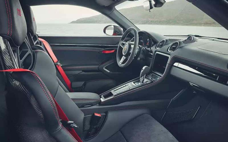 Porsche 718 Cayman T Interior