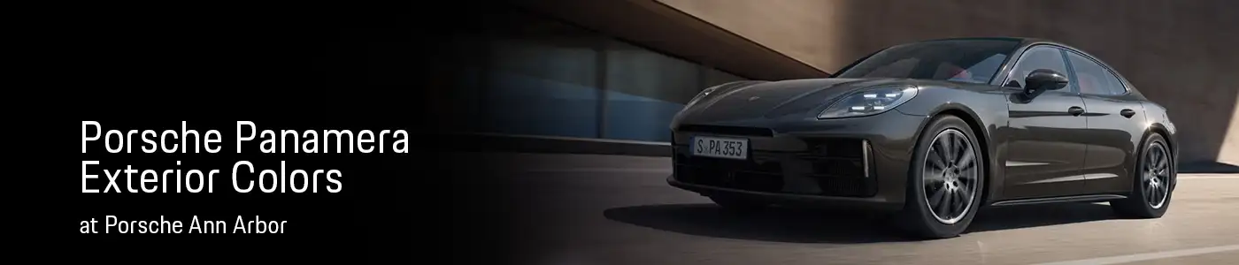Porsche Panamera Exterior Color Guide - Porsche Ann Arbor