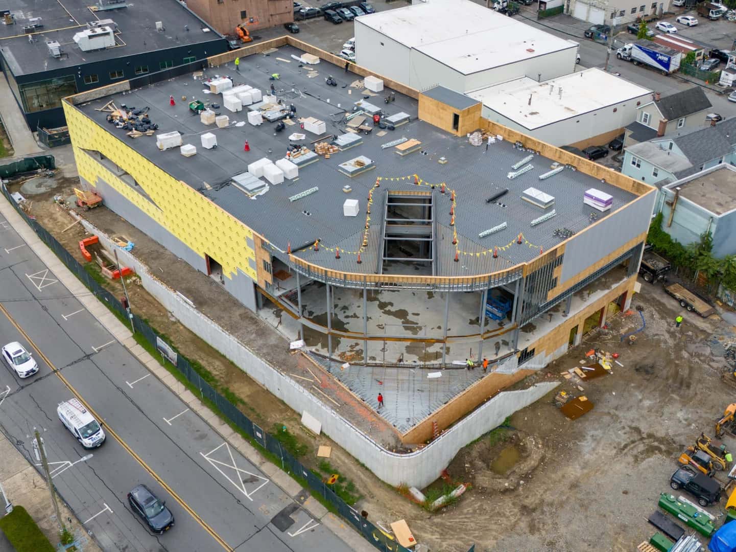 Exterior Drone Porsche White Plains