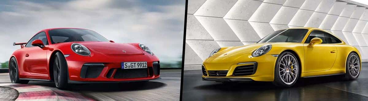 2019 Porsche 911 GT3 vs 2019 Porsche 911 Carrera