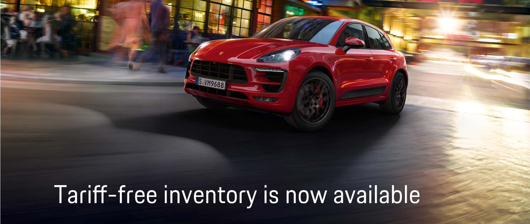 Tariff-Free Inventory Now Available