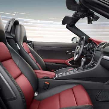2017 Porsche 718 Seating