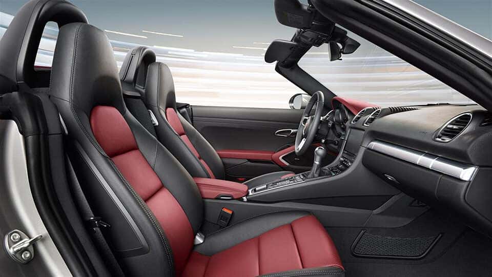 2017 Porsche 718 Seating