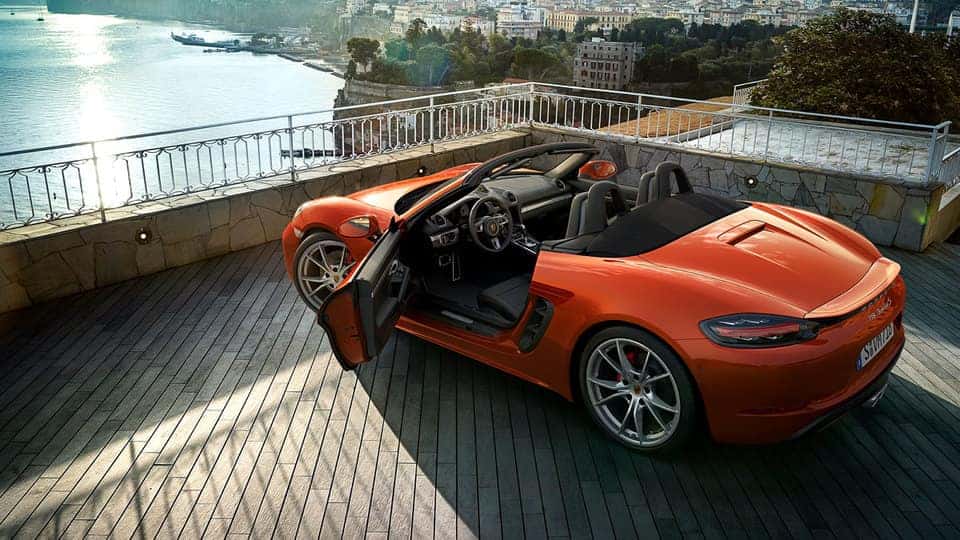 2017 Porsche 718 Top Down