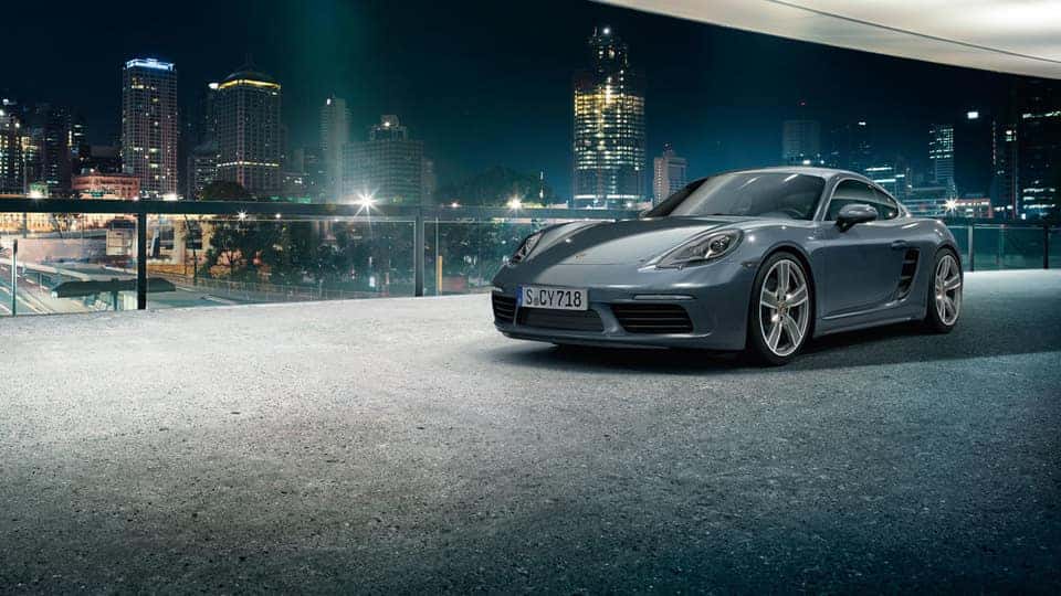 2017 Porsche 718 At Night