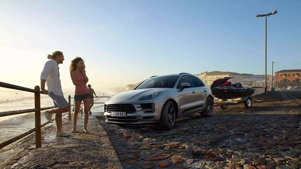 2020 Porsche Macan Towing Jetski