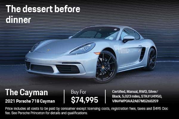 2021 Porsche 718 Cayman