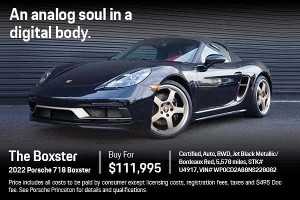 2022 Porsche 718 Boxster