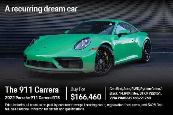 2022 Porsche 911 Carrera GTS 