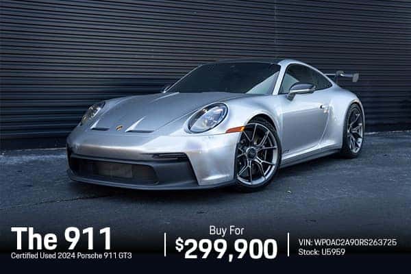 Certified Used 2024 Porsche 911 GT3