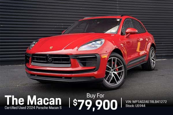 Certified Used 2024 Porsche Macan S