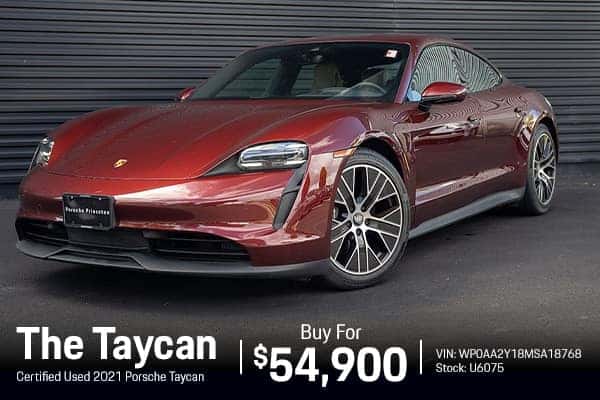 Certified Used 2021 Porsche Taycan