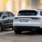 Parked 2020 Cayenne models