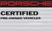 Certified Pre-owned Porsche