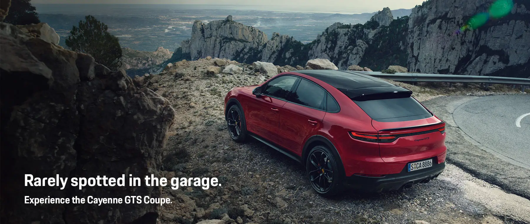 Cayenne GTS Coupe – “Rarely spotted in the garage.”