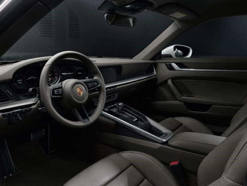 Porsche 911 carrera 4s interior.