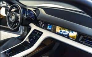 Porsche Taycan Interior Dash
