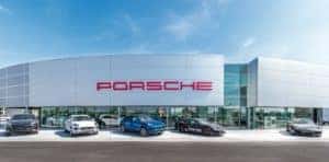 Porsche Wichita Grand Opening Entrance