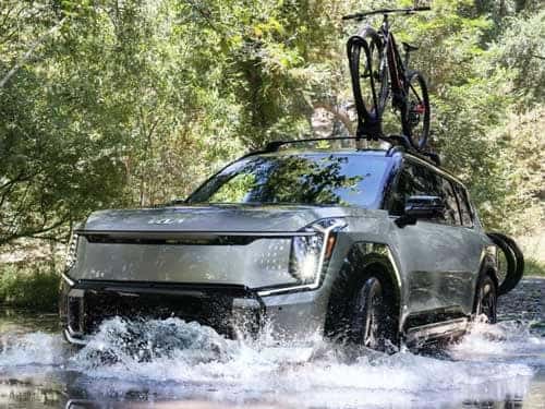 2024 Kia EV9 off-roading
