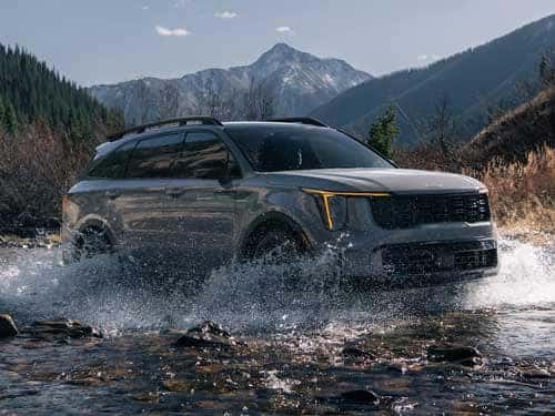 2024 Kia Sorento off-roading