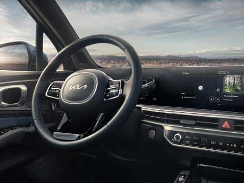 2025 KIA Sorento Hybrid view of dash