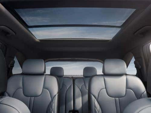 2025 KIA Sorento Hybrid interior view looking back at back seats