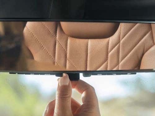 2025 Kia Telluride view of digital rearview mirror