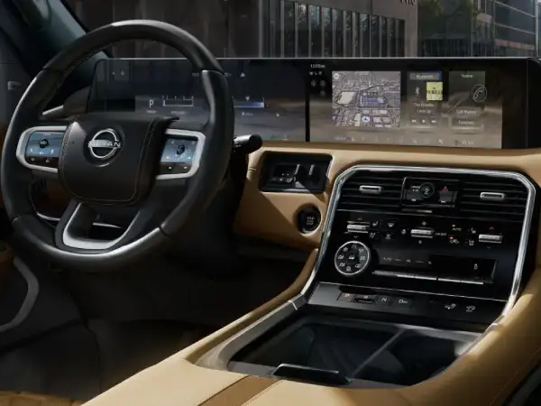 Interior Seamless Dual Displays