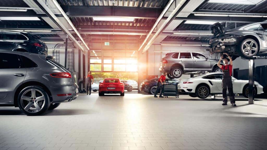 A Certified Porsche Service Center.