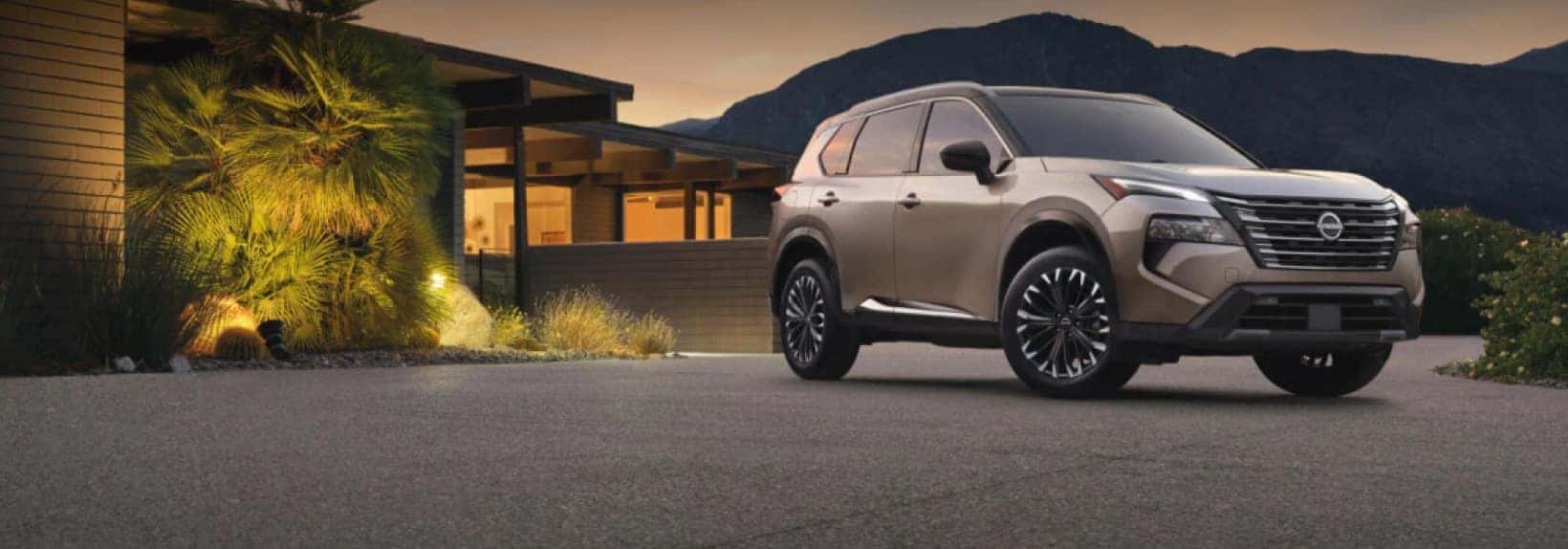 2025 Nissan Rogue parked infront of house