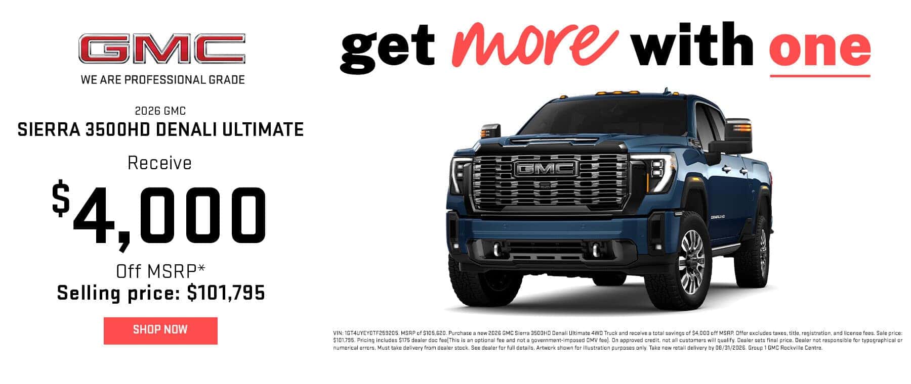 Sierra 3500HD Denali Ultimate