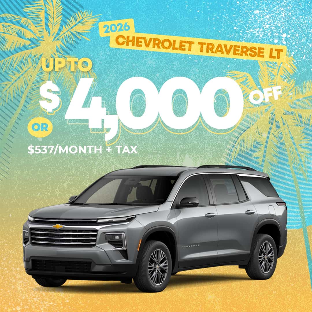 New Chevrolet Tahoe special offer at Roseville Chevrolet
