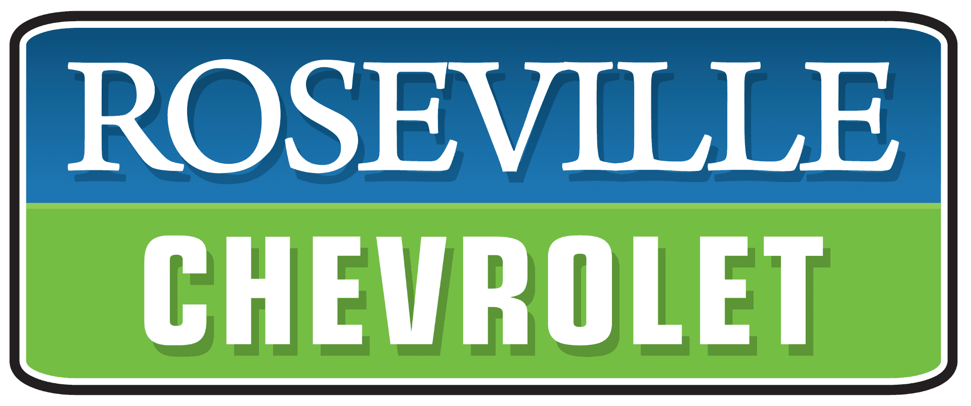 Roseville Chevrolet dealership logo