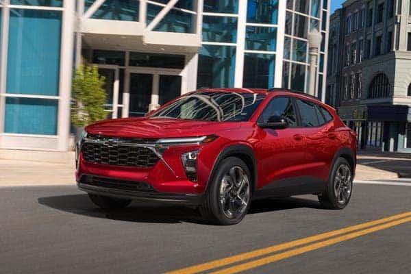 New 2026 Chevrolet Trax LS lease $98/mo at Roseville Chevrolet