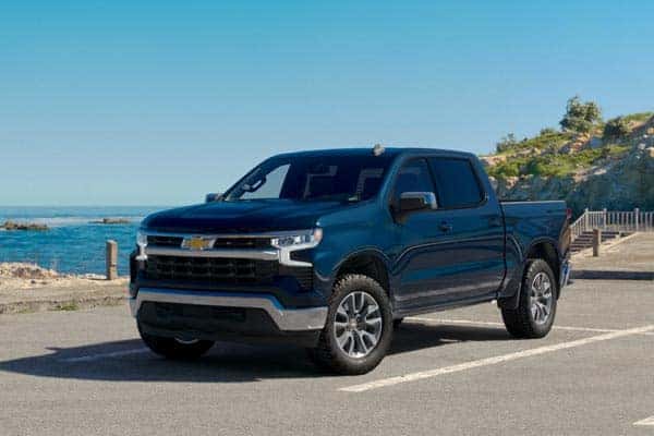 New 2026 Chevrolet Silverado 1500 LT lease $298/mo at Roseville Chevrolet