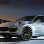 2020 Porsche Cayenne At Night