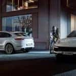 Porsche Cayenne Coupe Models Parked